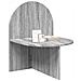Comodino Grigio Sonoma 48 x 49 x 65 cm Legno ingegnerizzato - Foto miniatura 3