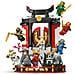NINJAGO 71866 Display Personaggi Ninja - 15° Anniversario, Kit con Porta del Monastero, 8 Minifigure e Spade - Foto miniatura 3