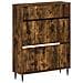 Mobile per scarpe ZWOLLE 78 x 24 x 103 cm Legno ingegnerizzato - Foto miniatura 1