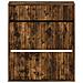 Mobile per scarpe ZWOLLE 78 x 24 x 103 cm Legno ingegnerizzato - Foto miniatura 4