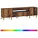 Mobile TV LED Legno antico Legno ingegnerizzato - Foto miniatura 3