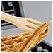 1445 Macchina Per Waffle Quadrata Potenza 930 Watt Colore Silver - Foto miniatura 4