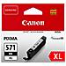 CLI-571BK XL - 11 ml - Alta resa - nero - originale - serbatoio  - Foto miniatura 1