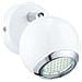 Faretto Singolo In Acciaio Ø7 Cm, 1x3w Led Gu10 Incluso Bianco - Foto miniatura 3
