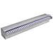 Cascata Per Laghetto Rettangolare In Acciaio Inossidabile 60 Cm E Led - Foto miniatura 2
