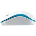 Mouse Wireless M10 Plus 1000 DPI Colore Bianco / Blu - Foto miniatura 2