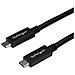 Cavo USB-C a USB-C con Power Delivery PD 5A - M / M - USB3.0 (5Gbps) - Conforme USB-IF da 1.8m - Foto miniatura 1