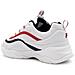 Scarpe Sneakers Fila Donna Ray Low 1010562 Pelle 150 Original Ai 2020 New Taglia 40 Colore Bianco - Foto miniatura 5