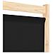 Divisorio A 5 Pannelli Nero 200x170x4 Cm In Tessuto - Foto miniatura 6