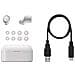 S300W True Wireless Earbuds Basic con Custodia di Ricarica Colore Bianco - Foto miniatura 9