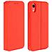 Custodia Iphone Xr Portacarte Funzione Supporto Similpelle Liscia Rosso - Foto miniatura 1