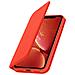 Custodia Iphone Xr Portacarte Funzione Supporto Similpelle Liscia Rosso - Foto miniatura 3