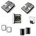 Kit Sfab 2124 Bd Automazione Cancello A Battente Interrato 2,3mt Encoder - Sfab2124bdkce - Foto miniatura 1