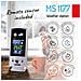 Ms1177 Stazione Meteo Wireless Con Sensore Esterno Lcd Display Misura Interno Esterno - Foto miniatura 6