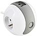Presa Multimediale Wattball 2p 16a + 1p 6a + Usb 2.1a Grigio - Foto miniatura 1