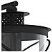 Luce da Parete Esterna Hilburn 20x20x28 cm Nera - Foto miniatura 3