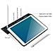 Pencil case iPad 9.7 2017/2018 24,6 cm (9.7") Custodia a libro Grigio - Foto miniatura 2