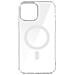 Cover Magsafe Iphone 12 Pro Max Bi-materiale Angoli Bumper Trasparente - Foto miniatura 1