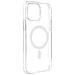 Cover Magsafe Iphone 12 Pro Max Bi-materiale Angoli Bumper Trasparente - Foto miniatura 5