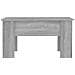 Tavolino Da Salotto Grigio Sonoma 79x49x41 Cm Legno Multistrato - Foto miniatura 2
