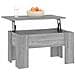 Tavolino Da Salotto Grigio Sonoma 79x49x41 Cm Legno Multistrato - Foto miniatura 5