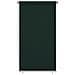 Tenda A Rullo Per Esterni 120x230 Cm Verde Scuro Hdpe - Foto miniatura 1