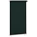 Tenda A Rullo Per Esterni 120x230 Cm Verde Scuro Hdpe - Foto miniatura 2