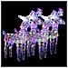 Renne Di Natale 4 Pz Multicolore 160 Led In Acrilico - Foto miniatura 2