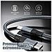 Cavo Di Ricarica Usb-c Da 60 W Con Ricarica Rapida, Compatibile Con Iphone 15/plus/pro Max, Samsung Galaxy S24/s23/s22, Pixel 7 Pro Grey 3 M - Foto miniatura 3