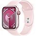 Watch Series 9 GPS + Cellular Cassa 45mm in Alluminio Rosa con Cinturino Sport Rosa Confetto - M /L - Foto miniatura 2