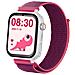 White Casing + Raspberry Fabric Strap Sf-sw+b.ctf - Foto miniatura 1