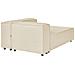 Aprica Lino Sintetico Beige Con Ottomana 2 Posti Lato Sinistro - Foto miniatura 3