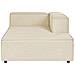 Aprica Lino Sintetico Beige Con Ottomana 2 Posti Lato Sinistro - Foto miniatura 8