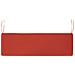 Panchina Con Cuscino Legno 160 Cm Rosso Sovana - Foto miniatura 8