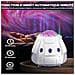 Cassa Bluetooth Proiettore Lampada Luce Notturna Galassia Capsula Astronave - Foto miniatura 5