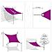 Vela Parasole 160 G /m Rettangolare Grigio Chiaro 3x4,5 M Hdpe - Foto miniatura 6