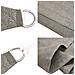Vela Parasole 160 G /m Rettangolare Grigio Chiaro 3x4,5 M Hdpe - Foto miniatura 7