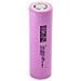 Batteria Ricaricabile ICR18650 2600mAh 3.7V Colore Rosa - Foto miniatura 2