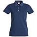 Premium Polo Ladies Blu Melange Xl - Foto miniatura 1