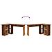 Scrivania in legno antico Legno antico Legno ingegnerizzato Medio - Foto miniatura 9