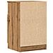 Comodini 2pz Rovere Artigianale 40x36x65cm in Legno Multistrato - Foto miniatura 7