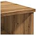 Comodini 2pz Rovere Artigianale 40x36x65cm in Legno Multistrato - Foto miniatura 9