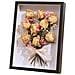 Elegante Cornice Nera In Legno Per Fiori Secchi - Preserva I Tuoi Ricordi  10 Pollici - Foto miniatura 1