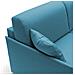 Evans Divano Letto Angolare Impermeabile T13 Azzurro - Foto miniatura 4