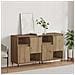 Sideboards 2 pcs rovere artigianale 120 x 35 x 70 cm - Foto miniatura 2