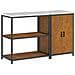 Set di Stoccaggio per Cucina 2 pcs Ruggine 150 x 50 x 92 cm - Foto miniatura 1