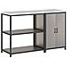 Set di Stoccaggio per Cucina 2 pcs Ruggine 150 x 50 x 92 cm - Foto miniatura 8