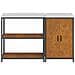 Set di Stoccaggio per Cucina 2 pcs Ruggine 150 x 50 x 92 cm - Foto miniatura 9