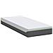 Materasso Bianco e Grigio 80 x 200 cm Molle Insacchettate - Foto miniatura 5