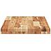 Mensole da Parete 4 pz 100x40x4 cm Legno Acacia Rifinito a Olio - Foto miniatura 5